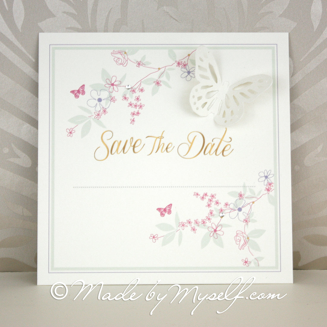 Butterfly Save The Date