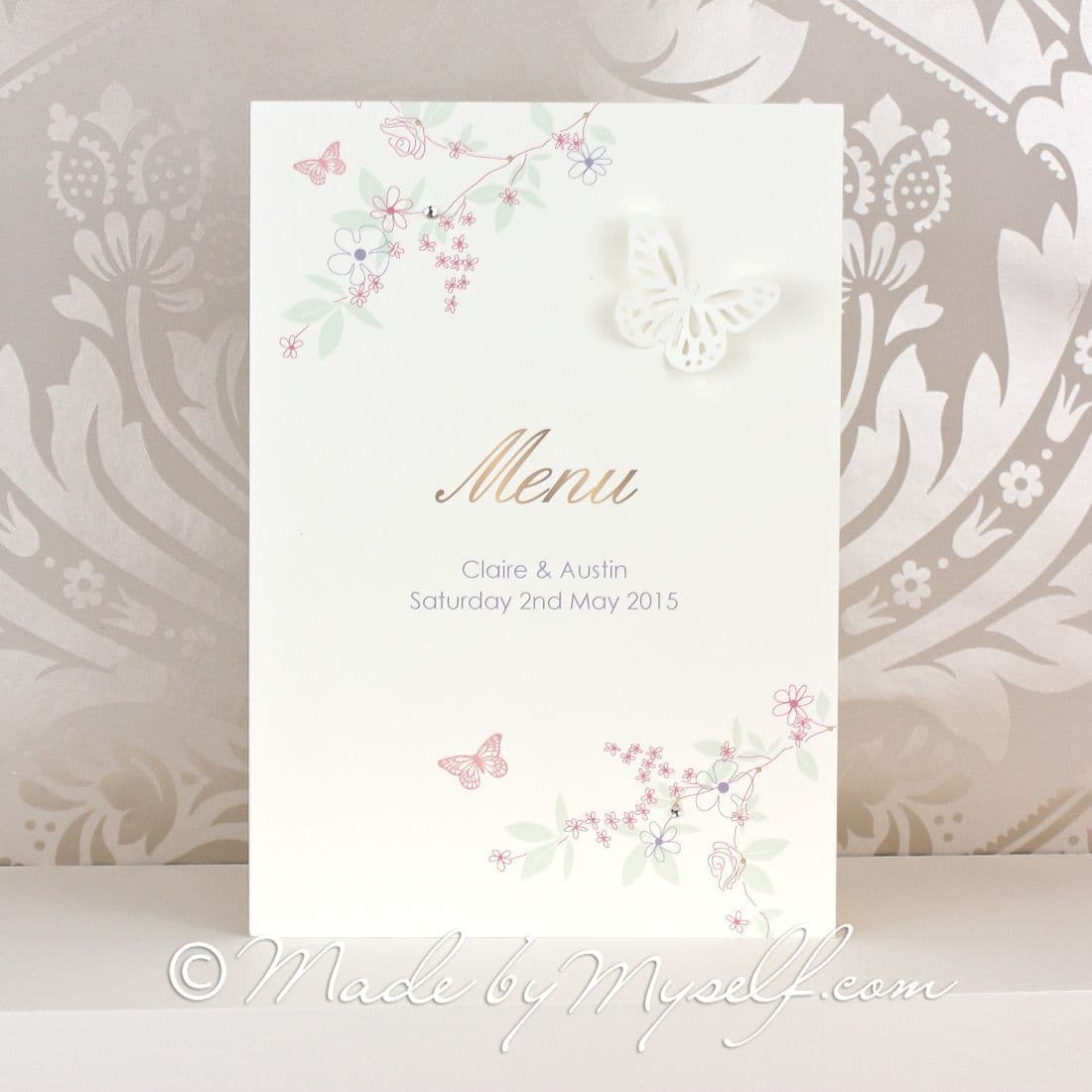 Butterfly Menu