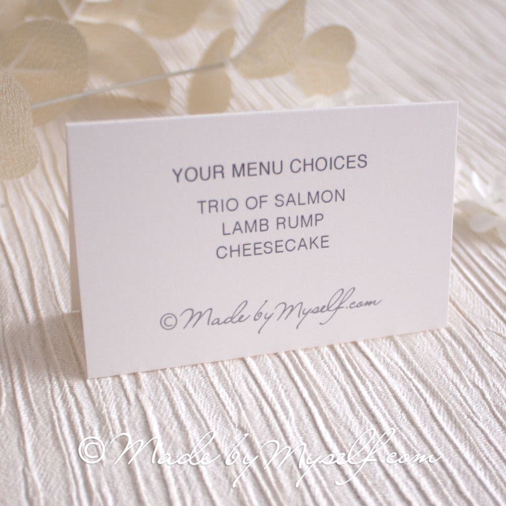 Georgina Place Card