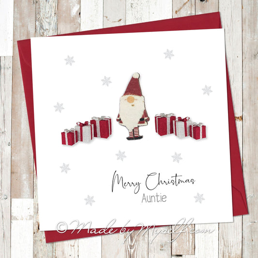 3D Present Santa Card