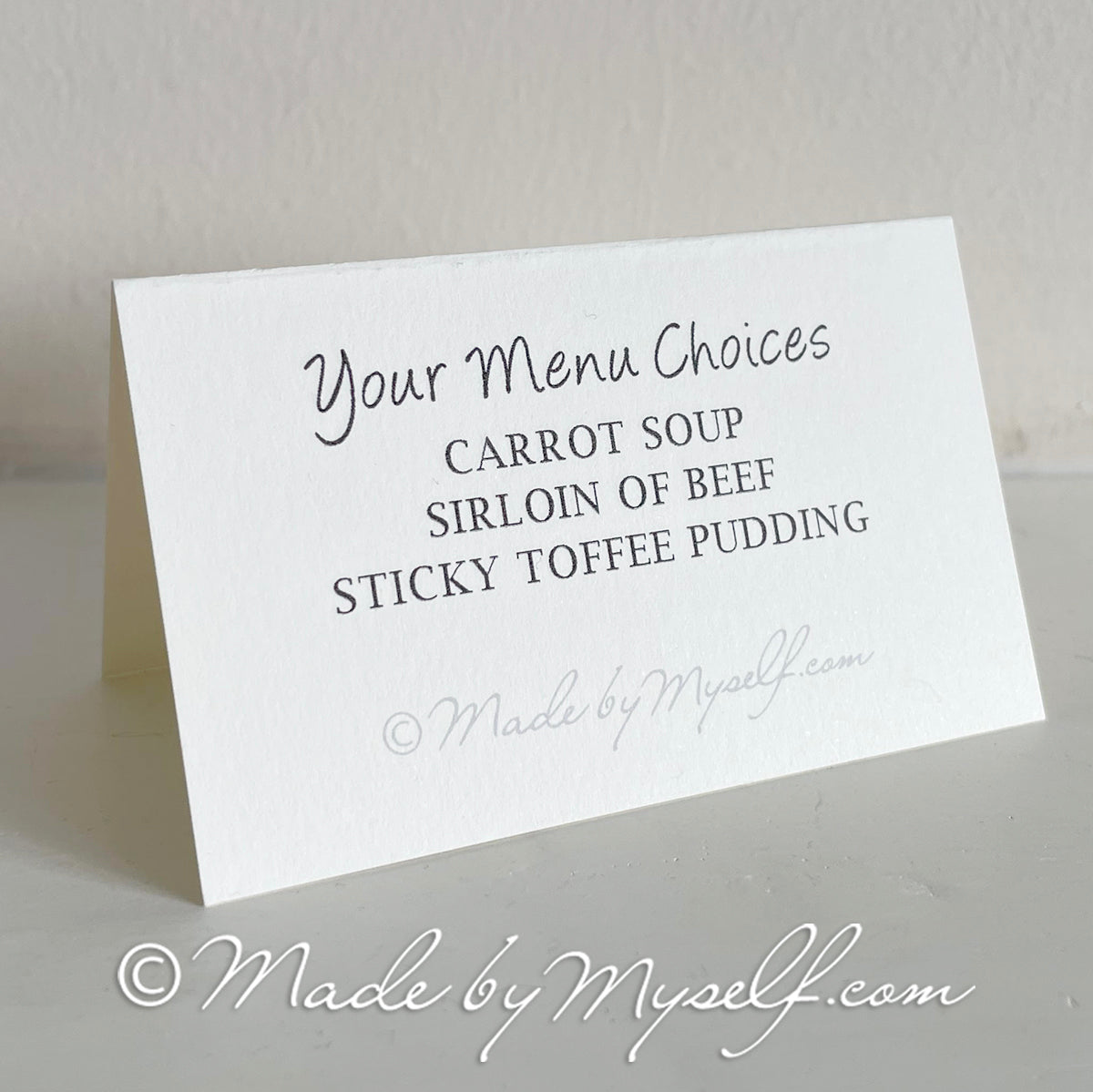 Forever Place Card
