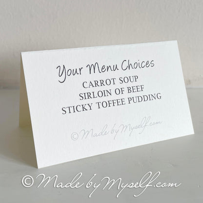 Forever Place Card