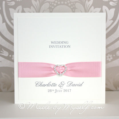 Amore Card Style Wedding Invitation