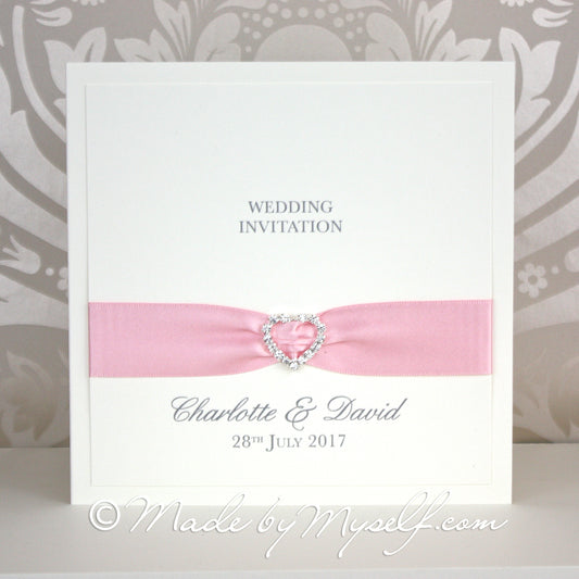 Amore Card Style Wedding Invitation