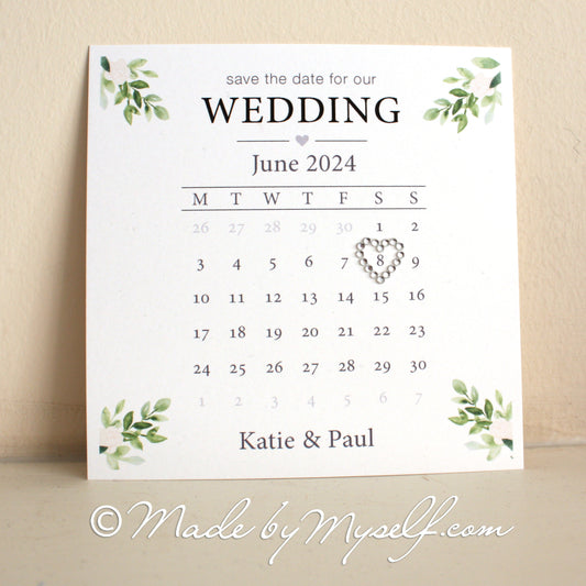 Botanical Save The Date