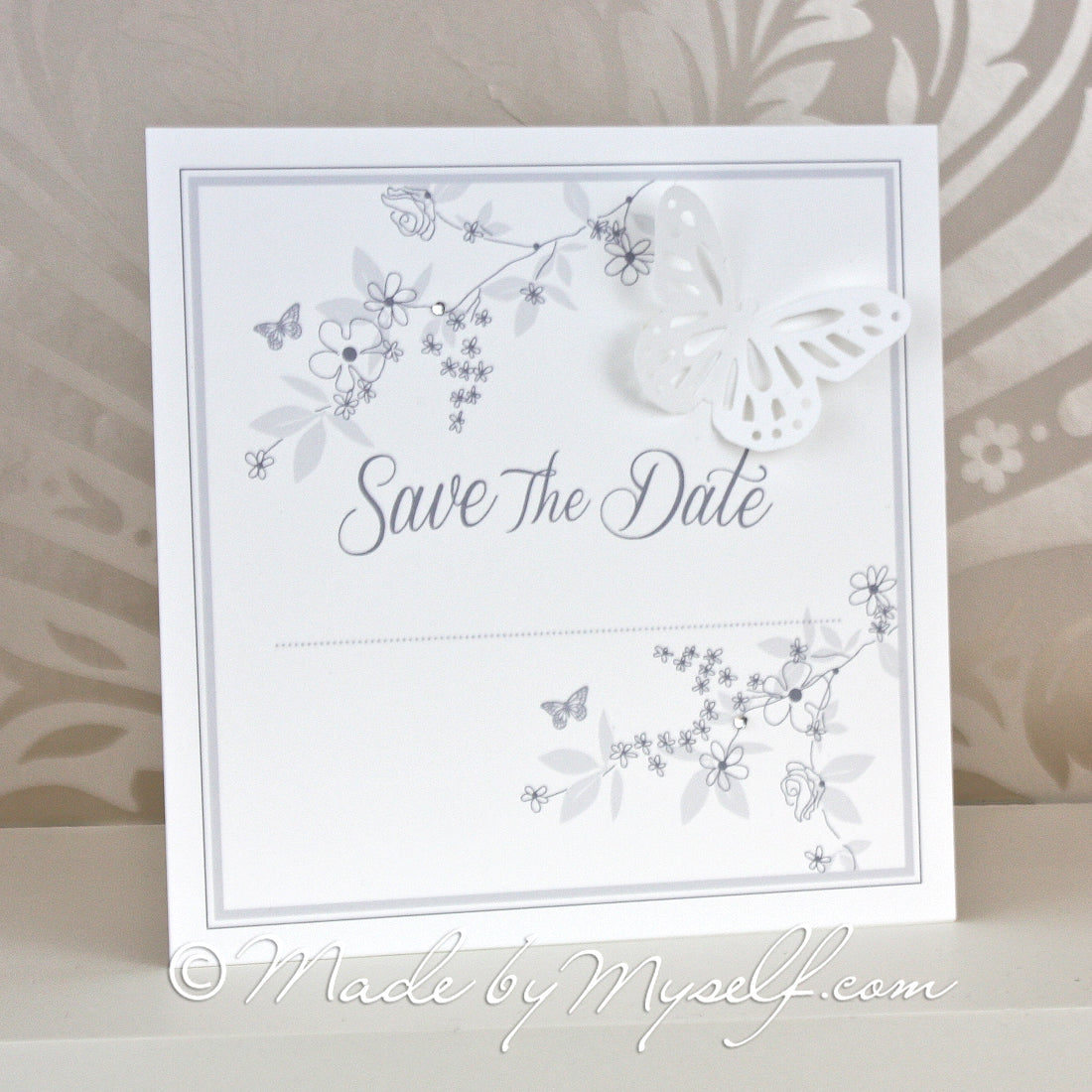 Butterfly Save The Date