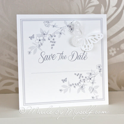 Butterfly Save The Date