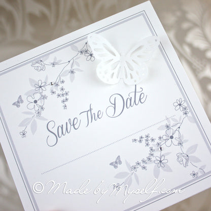 Butterfly Save The Date