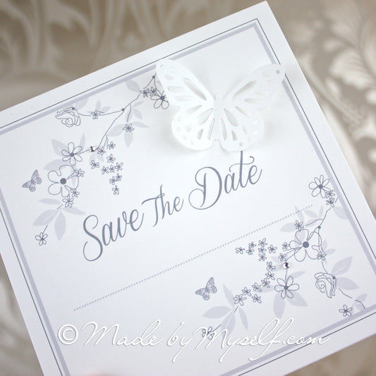 Butterfly Save The Date