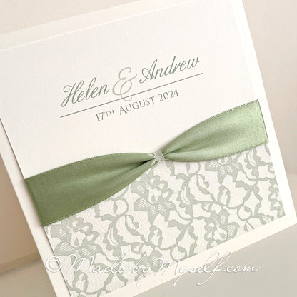 Georgina Card Style Wedding Invitation
