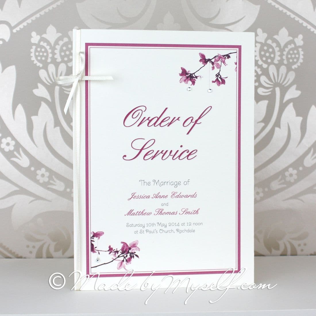 Blossom Order of Service