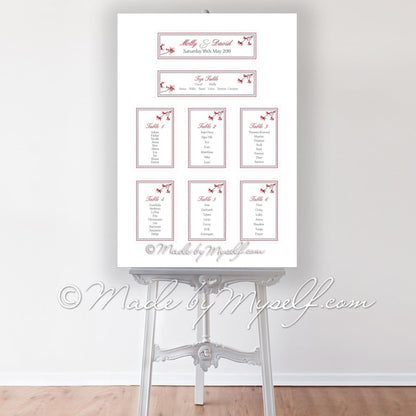 Blossom Seating/Table Plan