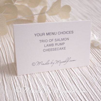 Athena Place Card