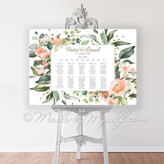Athena Seating/Table Plan