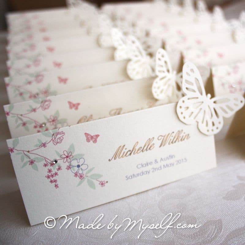 Butterfly Place Card