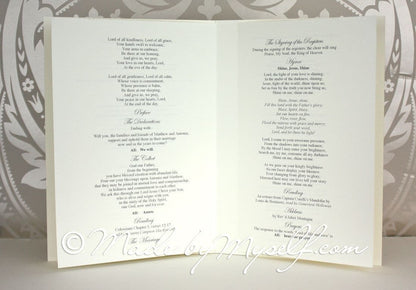 Bespoke Order of Service