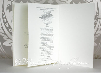 Bespoke Order of Service