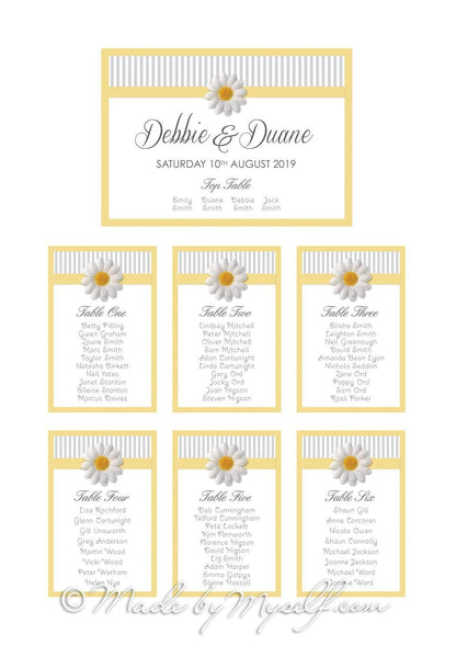 Daisy Seating/Table Plan