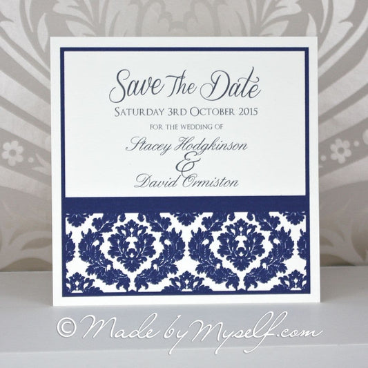 Damask Save The Date