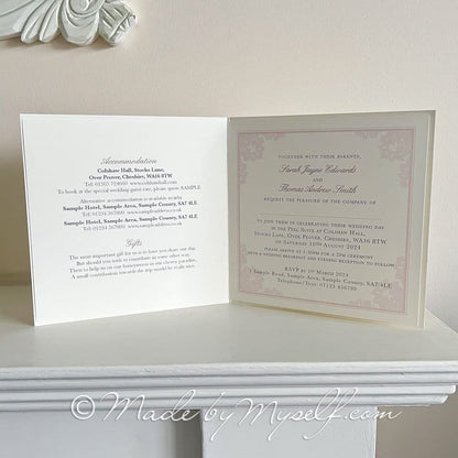Dior Venue Wedding Invitation