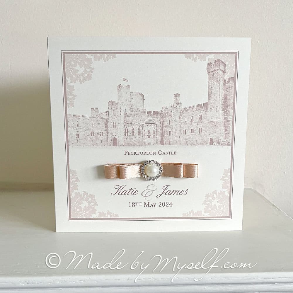 Dior Venue Wedding Invitation