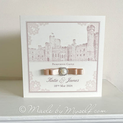 Dior Venue Wedding Invitation