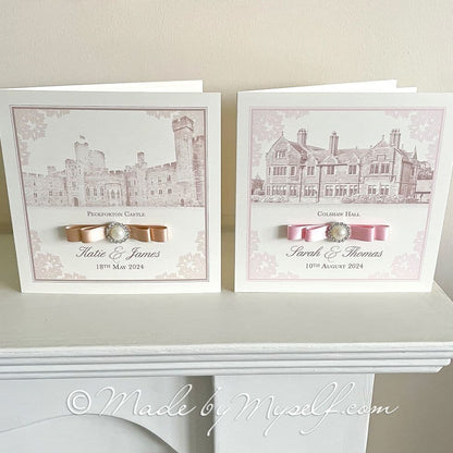 Dior Venue Wedding Invitation