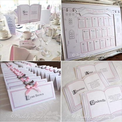 Fairytale Castle 3D Seating/Table Plan