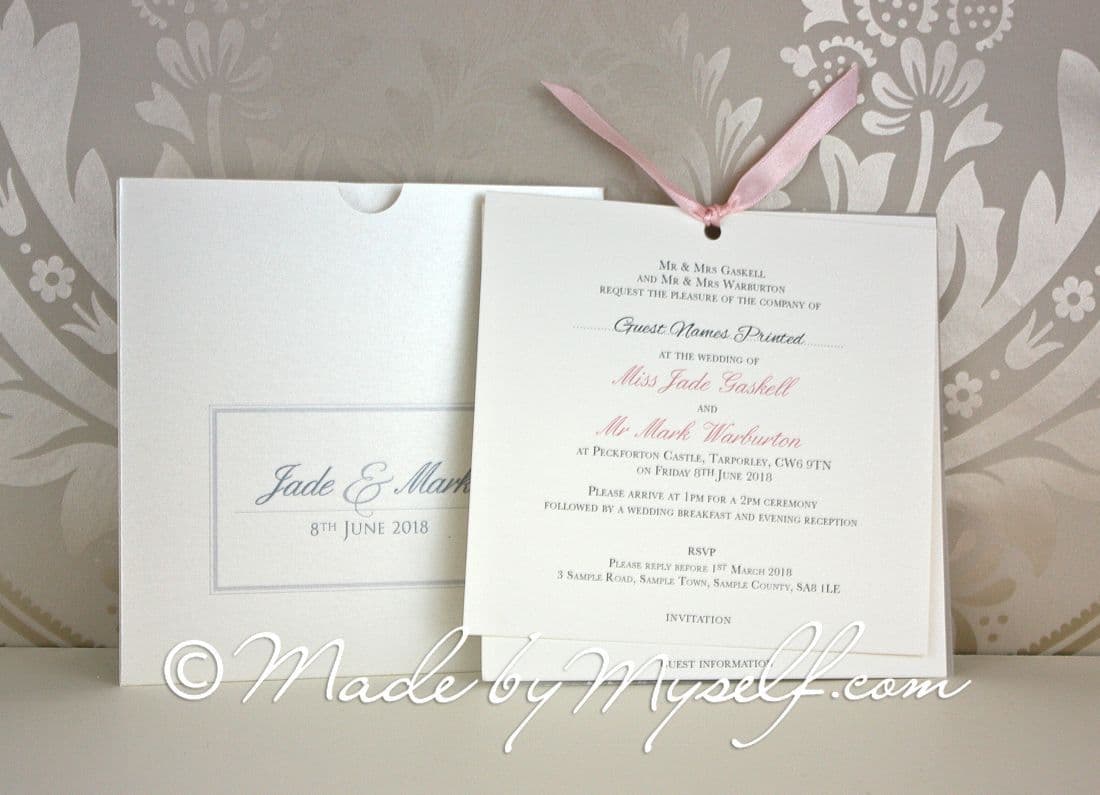 Bespoke Venue Transparency Pocket Style