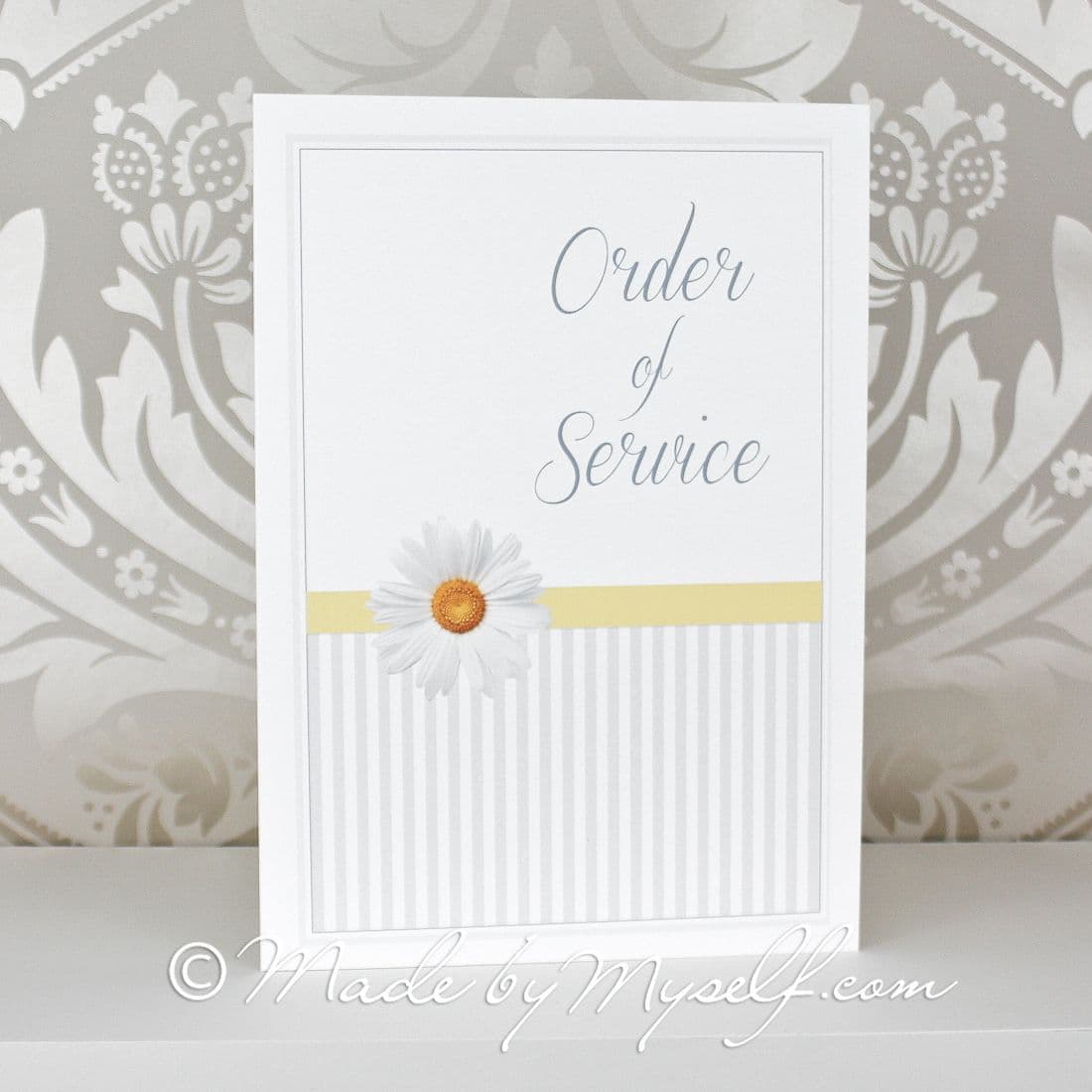 Daisy Order of Service