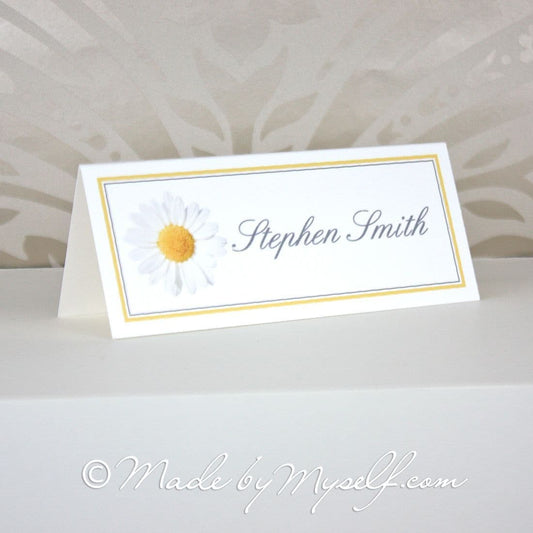 Daisy Place Card