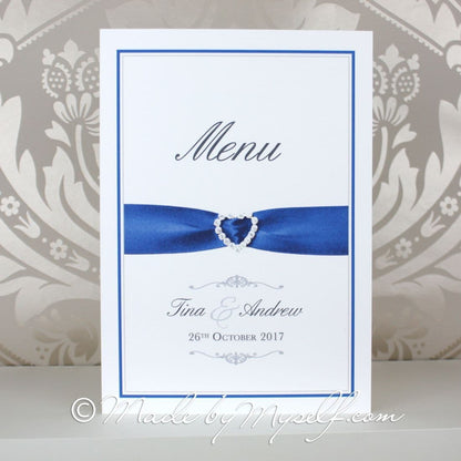 Amore Menu Printed