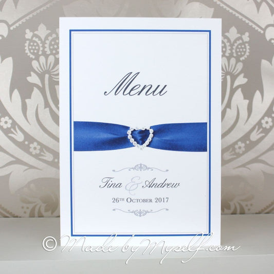 Amore Menu Printed