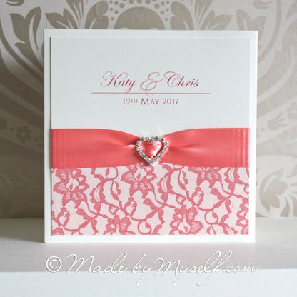 Freya Pocketfold Wedding Invitation - Includes RSVP & Guest Information