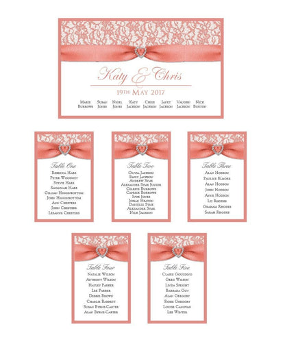 Freya Seating/Table Plan