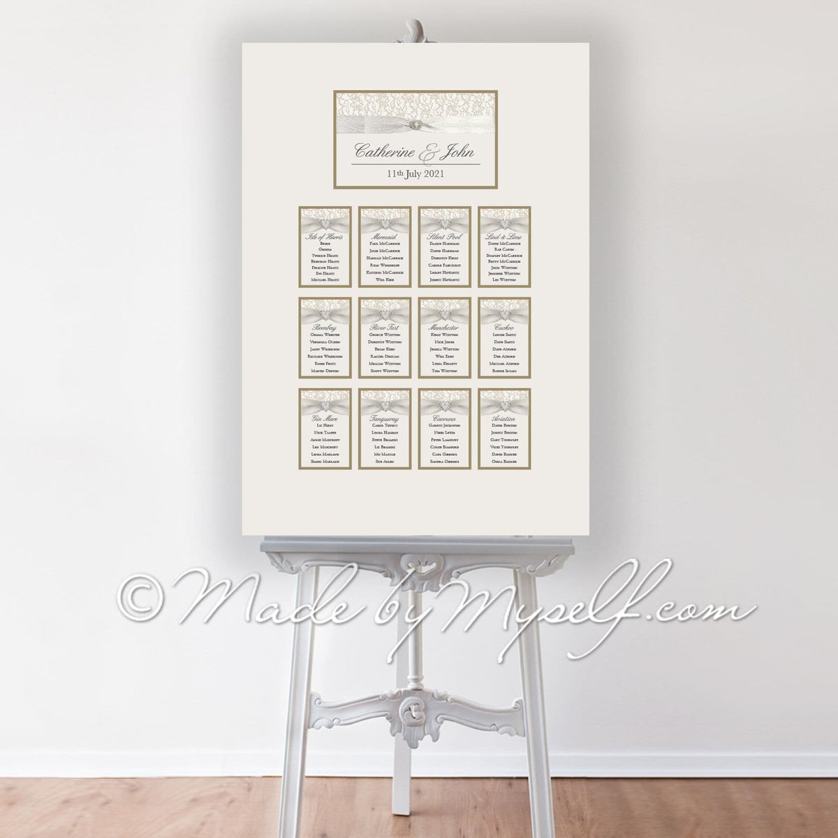 Freya Seating/Table Plan