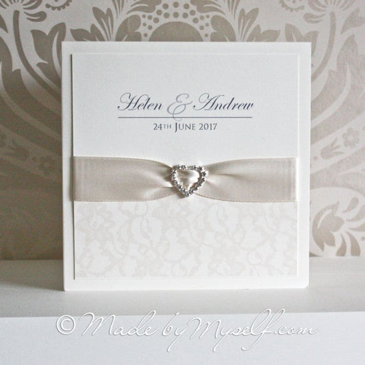 Freya Card Style Wedding Invitation
