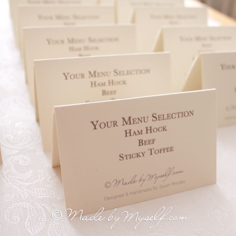 Amore Place Card