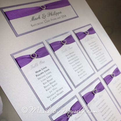 Amore Seating/Table Plan