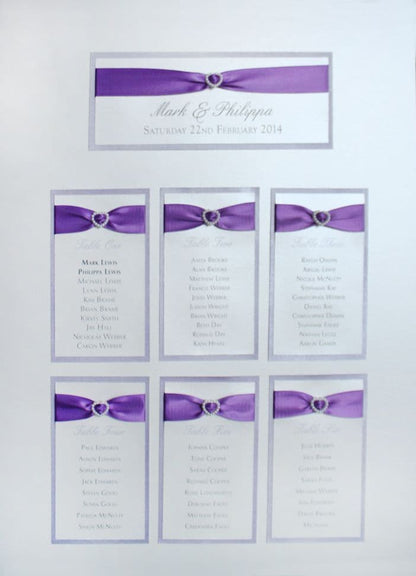 Amore Seating/Table Plan