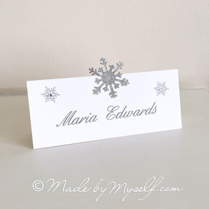 Snowflake Place Card
