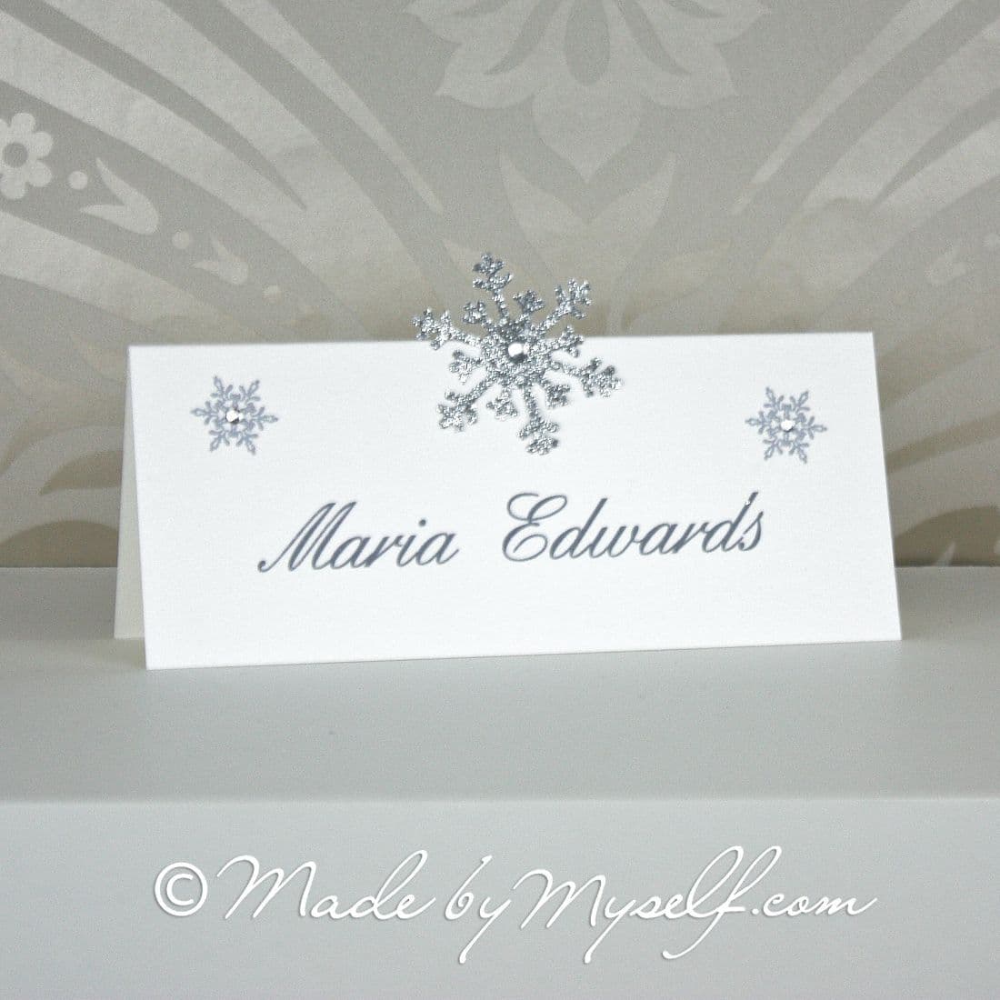 Snowflake Place Card