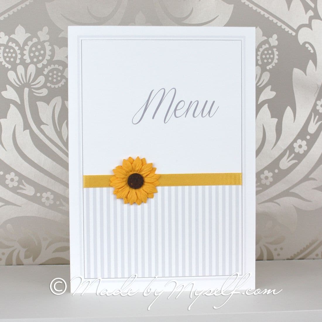 Sunflower Menu