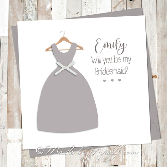 Will You Be My Bridesmaid? Hanging Dress